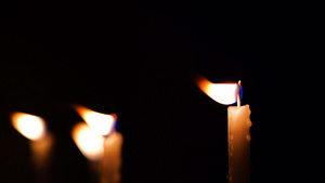 蜡烛和烛光16秒视频