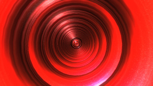 空间抽象红色隧道11秒视频
