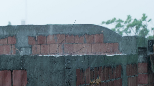 暴雨和极端天气视频