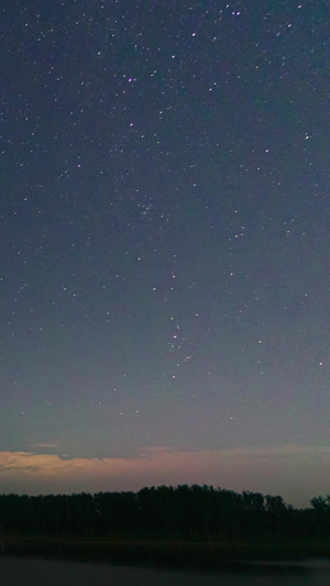 星空延时夜晚流云12秒视频