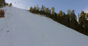 保加利亚班斯科卡林瓦洛格滑雪场12秒视频