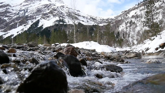 雪慢动的山河视频