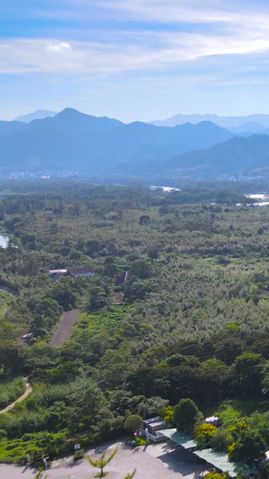 4A风景区古堰画乡乌篷船游船航拍合集浙江旅游150秒视频