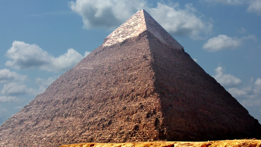 吉萨谷凯罗埃吉普特4k2的金字塔大金字塔时间折叠视频
