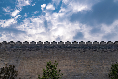 8K北京古建筑护城墙视频