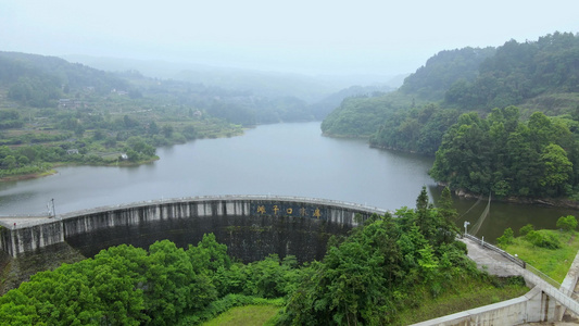 高山湖泊4K高清航拍视频视频