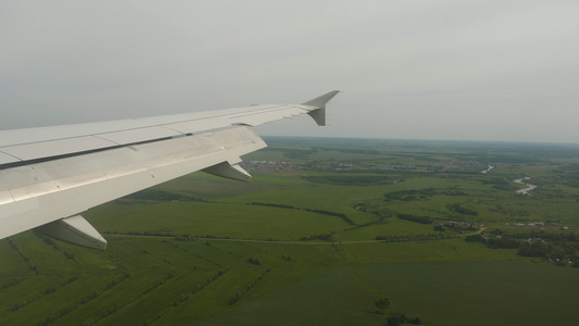 Kazan市郊区空中观测视频