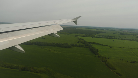 Kazan市郊区空中观测视频