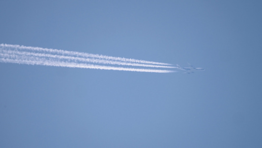 高空客机飞行视频