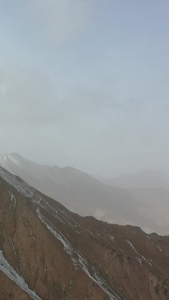 青藏线昆仑山脉自然风景视频