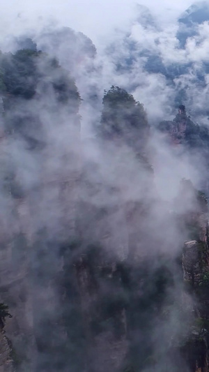 【旅游宣传片】湖南航拍张家界合集大峡谷96秒视频