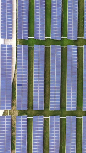 工厂太阳能设备山地光伏电站光伏新能源电站生产线42秒视频