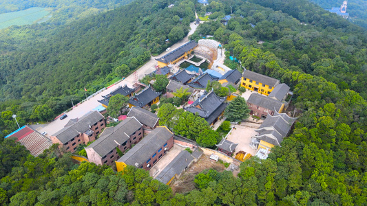 4A风景区香山风景区香山寺航拍合集4K[寿圣寺]视频