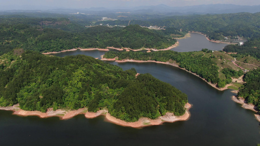 航拍福建泰宁5A景区视频