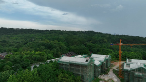 4k广西南宁大景飞越青秀山风景区11秒视频