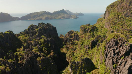 热带岛屿ElnidoPalawanphilippines视频