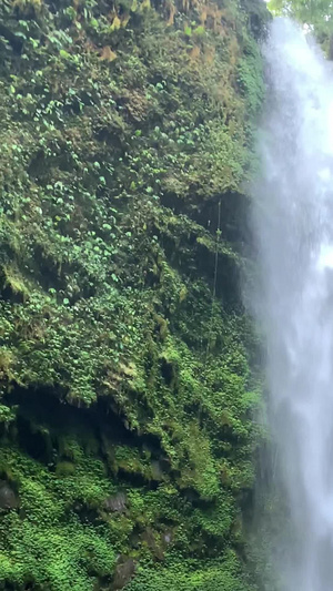 瀑布竖屏视频竖构图13秒视频