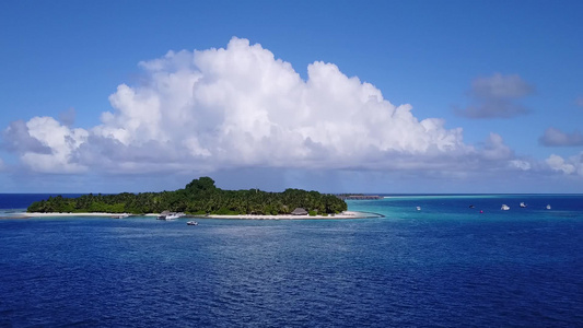 豪华海岸海滩视频