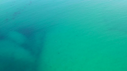 海洋水面的空气和空中观察视频