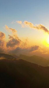 宝鸡5A景区太白山航拍太白山旅游视频