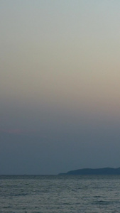 泰国芭堤雅海岛日落延时自然风光视频