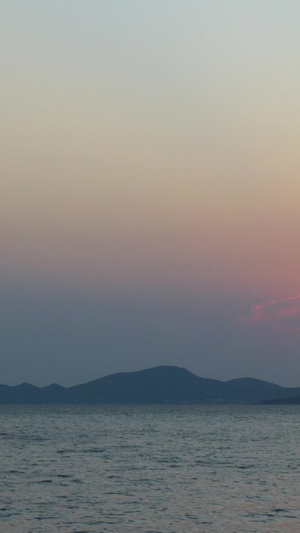 泰国芭堤雅海岛日落延时日出日落20秒视频
