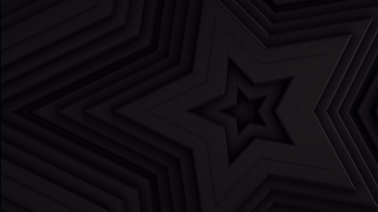 黑色最小化背景抽象恒星模式具有抵消效果商业演示的动画视频