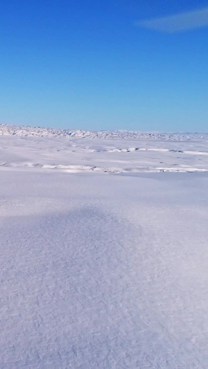 雪天公路天际线39秒视频