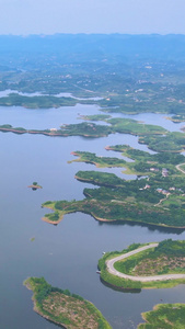 风景重庆长寿湖景区环境保护湖泊湖面视频