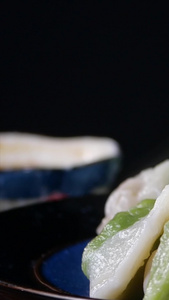 蔬菜饺子菠菜味视频