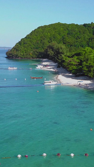 泰国沙滩海景航拍10秒视频