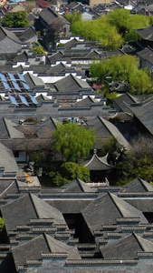 航拍扬州历史文化街区东关历史文化旅游区视频历史建筑视频
