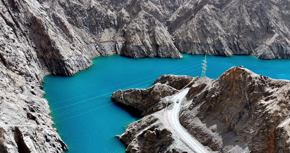 新疆帕米尔高原塔莎古道塔河之源叶尔羌河视频