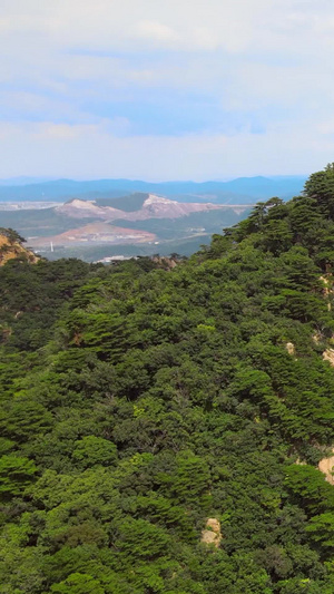 千山5A级风景区普安观索道景点鞍山市20秒视频