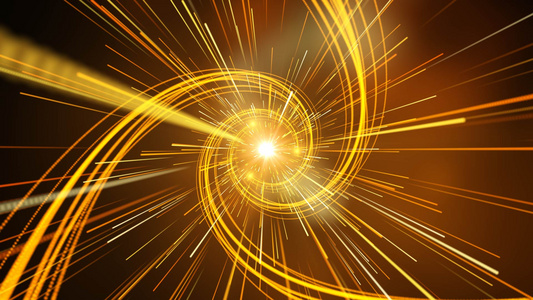 4K金色粒子光线转场元素[基本粒子]视频