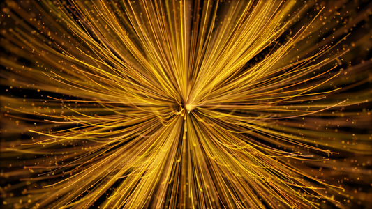 4K金色粒子爆炸转场元素视频