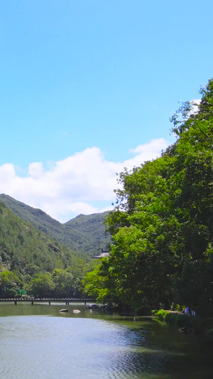 缙云5A风景区仙都景区鼎湖峰航拍合集100秒视频