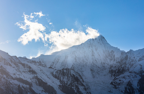 云南卡瓦博格峰雪山延时视频视频