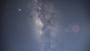 8k延时银河夜景星空流星素材15秒视频