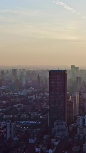 上海中山公园航拍房地产17秒视频