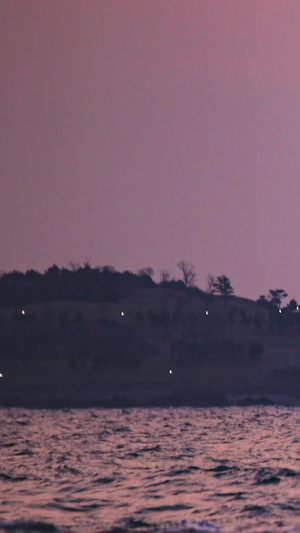 青岛小麦岛海上日出延时摄影小麦岛日出22秒视频