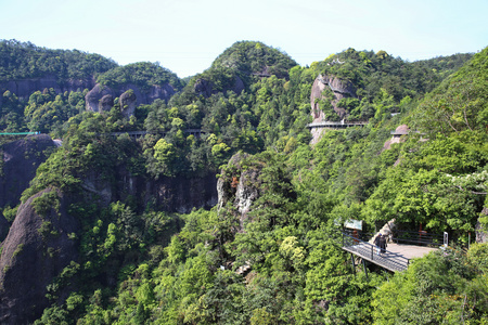 浙江台州神仙居风景区视频