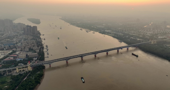 南京长江大桥视频