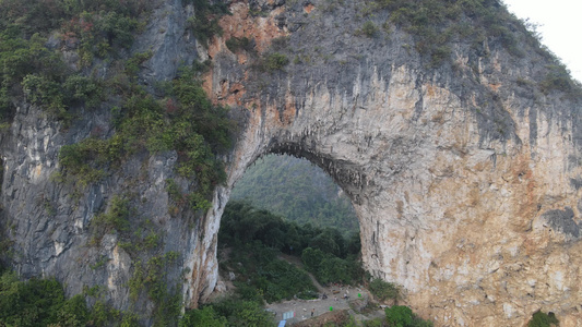 广西桂林山水风光旅游景区航拍视频