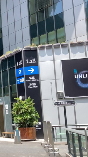 上海中国国际电梯展览会【该视频无肖像权，LOGO无物权，请勿商用】特种设备51秒视频