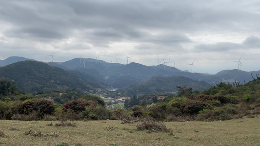 高山草甸风景4K实拍视频视频