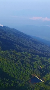 峨眉山日间航拍视频