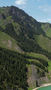 乌鲁木齐5A景区天山大峡谷航拍视频旅游景点视频