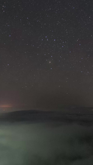 延时星空日月星辰6秒视频