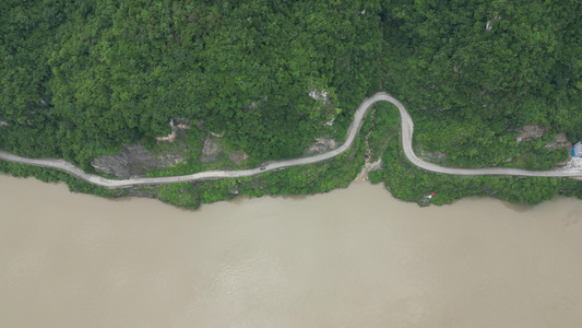 湖北宜昌三峡人家5A景区航拍视频